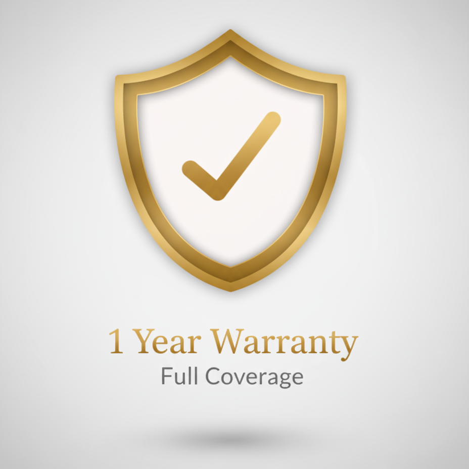 1 Year Warranty